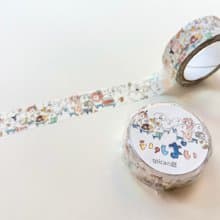 【オンライン限定】いっぱい /muuちゃん 15mm×7m マスキングテープ