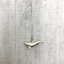 大海小世界。虎鯨項鍊。Orca。925純銀。sterling silver