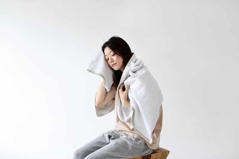 日本製 YUKINE 100%有機棉 浴巾 by SHINTO TOWEL
