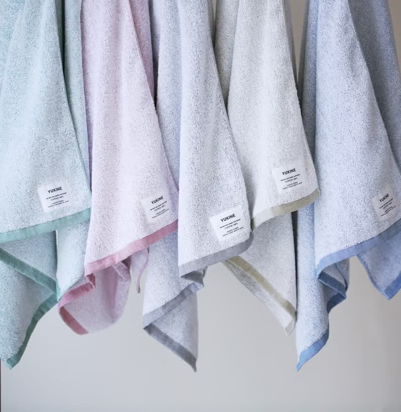日本製 YUKINE 100%有機棉 浴巾 by SHINTO TOWEL