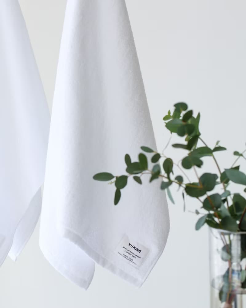 日本製 YUKINE 100%有機棉 浴巾 by SHINTO TOWEL