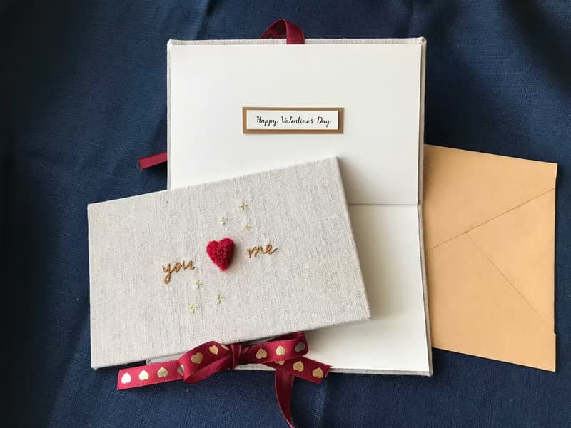 You & Me 你和我 情人節 手工卡片 Valentine's Day Card