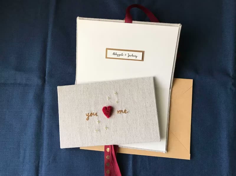 You & Me 你和我 情人節 手工卡片 Valentine's Day Card