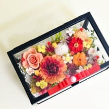 Dahlia Flower Box │大理花富貴花盒