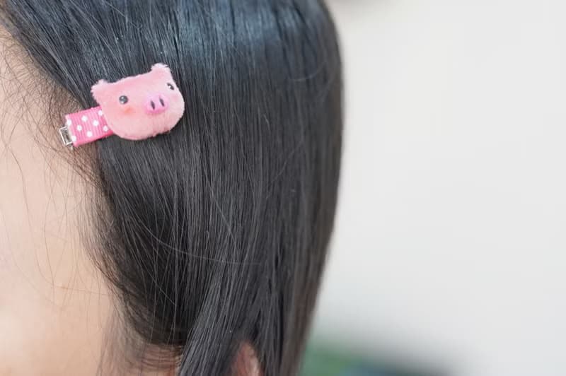 Bucute迪亞豬~夾式髮夾/生日禮物 首選/獨家發售 /一對2個
