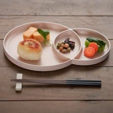 日本 tak 圓圈質感分格早餐盤 Morning plate (五色可選)