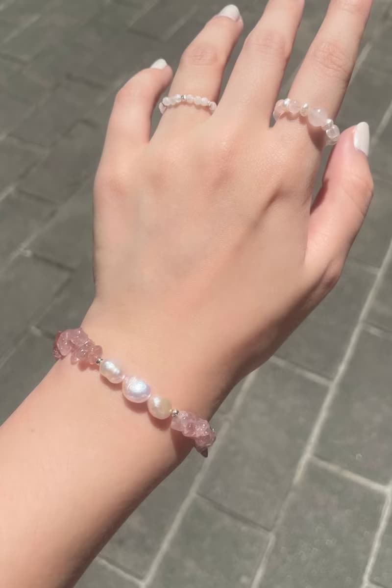 Lily Valley 莓光珠語 | 手工串珠手鍊