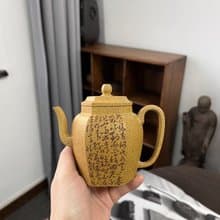 高六方 现货实拍 原矿黄金段高温烧制 富有老味 气孔延展 透气性