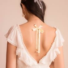 SUNSHOWER : 後花園花束絲帶項鍊 - Pamycarie 手工製作飾品