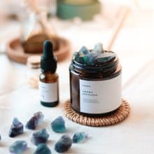 彩螢石 水晶擴香器 MINI | 開運小物