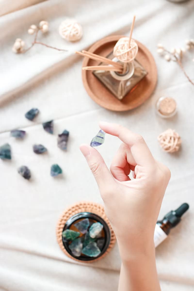 彩螢石 水晶擴香器 MINI | 開運小物