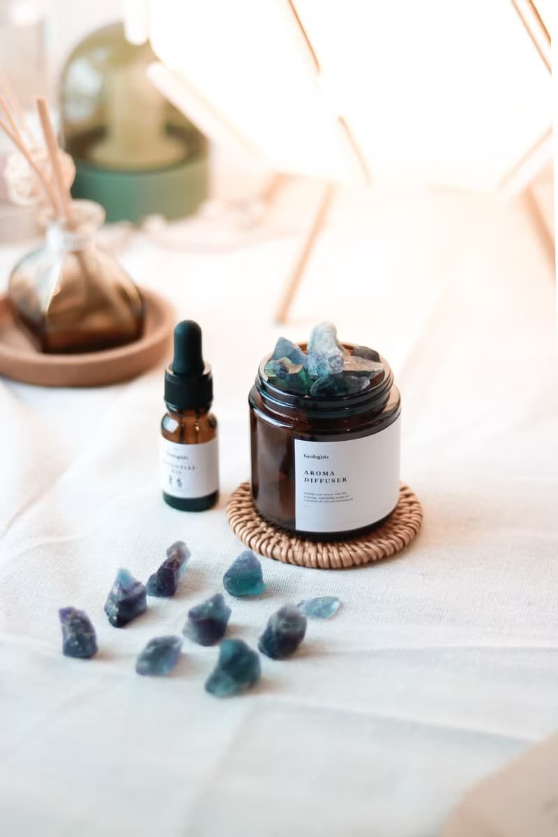 彩螢石 水晶擴香器 MINI | 開運小物