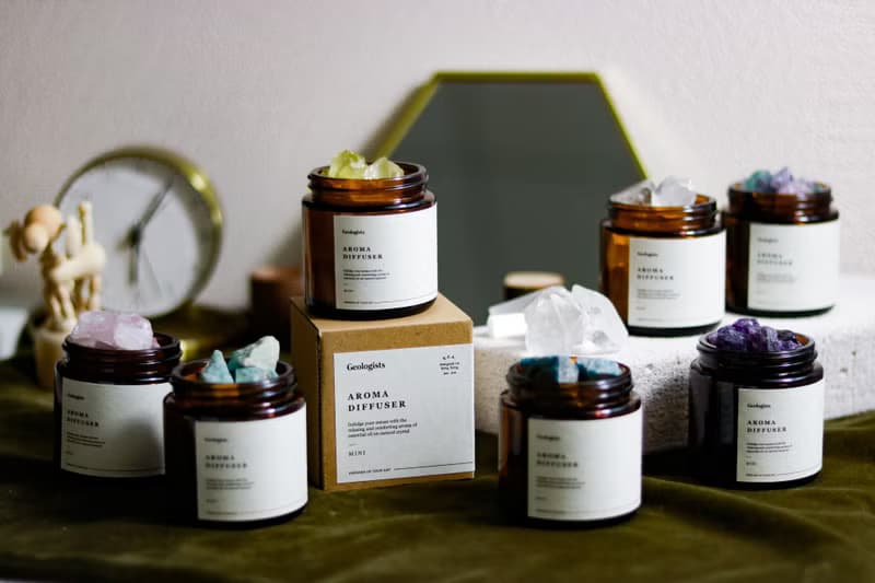 彩螢石 水晶擴香器 MINI | 開運小物