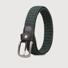 【免費升級送禮包裝】休閒型男牛皮編織穿針皮帶-三色/VA011-007