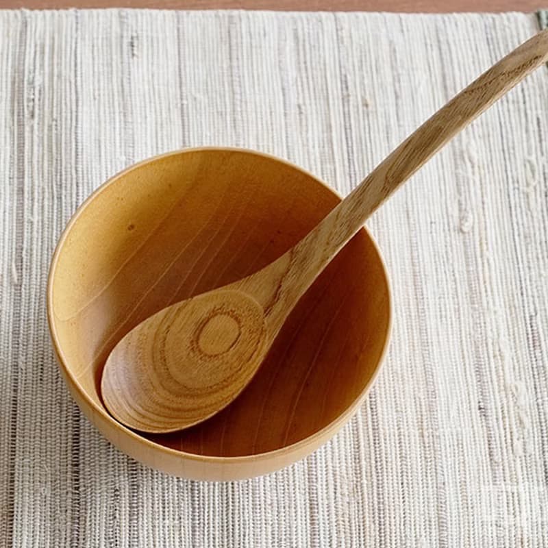 LINKIFE 木質系列栗木龜甲防滑湯杓