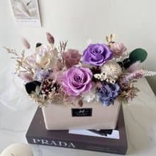 永生花開幕盆花 乾燥花喬遷花禮