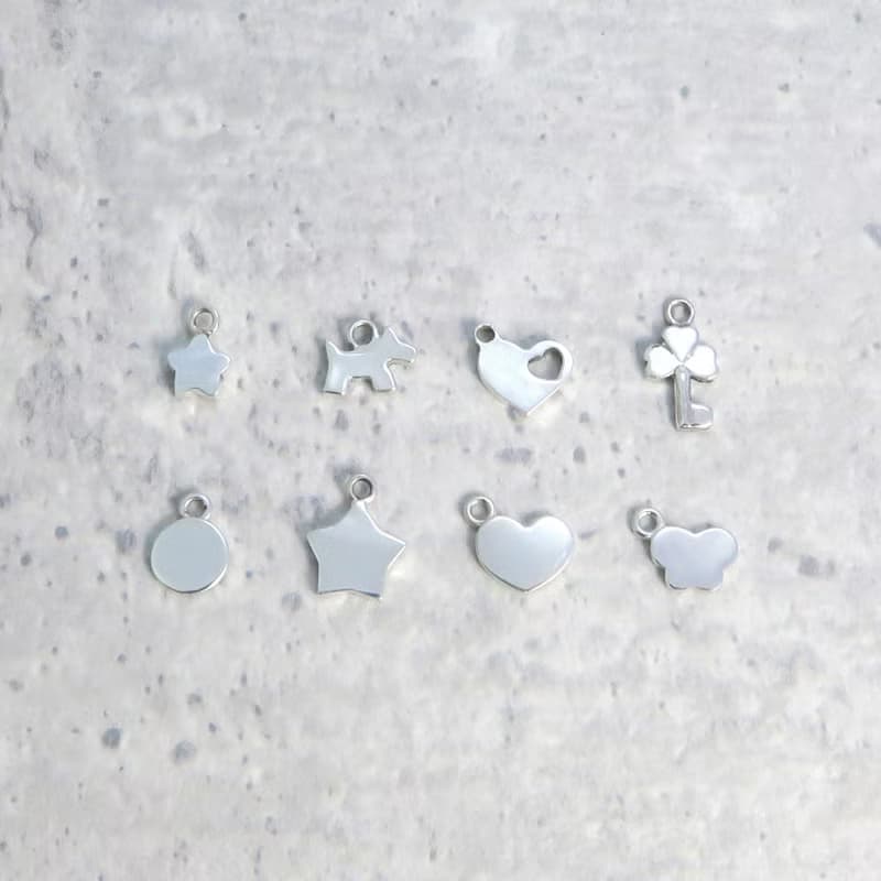 刻字訂製 自然系 石 Stone-直 925純銀墬/項鍊
