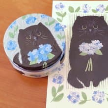 【支援貓控】1539 黑貓的應援花束 75g 送禮 貓咪