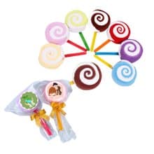 【花米邸家】日光彩虹棒棒糖毛巾禮 交換禮物 生日禮物 婚禮小物