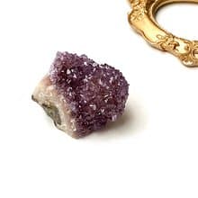 天然原礦可愛紫晶花球 紫晶簇  家居 辦公室 療癒 風水擺件