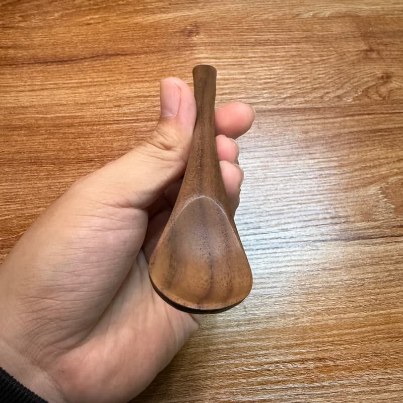 手刻甜點匙/茶匙 II-圓柄