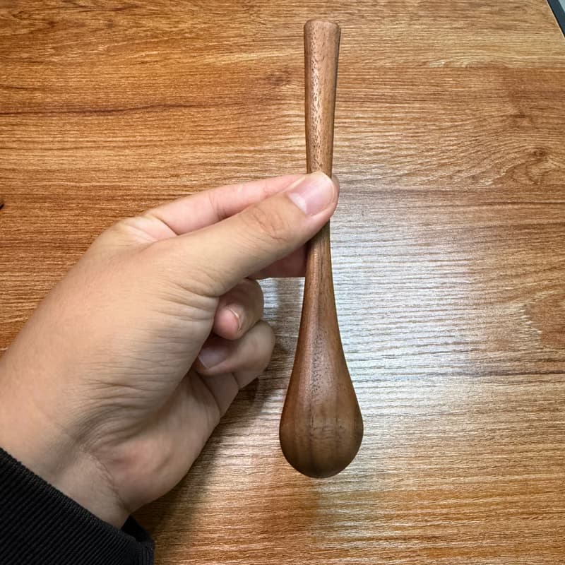 手刻甜點匙/茶匙 II-圓柄