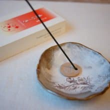 手捏粉引小缽 植粹  Ø9cm 淺缽 醬料碟  點心盤 飾品盤 線香座