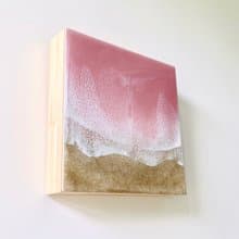 (SECONDS) Resin Ocean Painting, Wall Art, Home Deco, Housewarming, Wedding gift