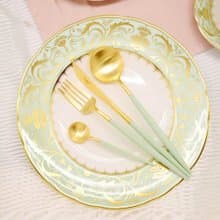 葡萄牙 Cutipol  GOA  青玉金主餐四件組(刀叉匙+咖啡匙)