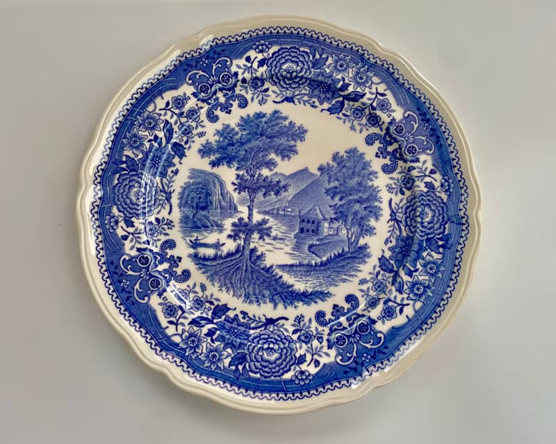 Villeroy & Boch Burgenland Blue 陶瓷咖啡具 德國產 停產商品