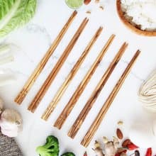 餐具木筷-家庭號6雙套組-23公分-橄欖木筷-老朋友限定禮