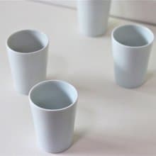 【茶器物】白瓷水杯