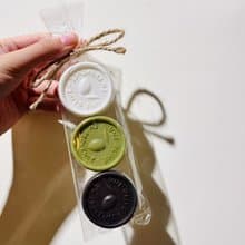 mini橄欖皂3入組/ 買兩組就送皂盒 手工皂