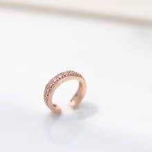純14K金 Luxury Cuff Earring 排鑽耳夾耳環 耳骨夾 不褪色