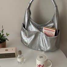 韓國 The Ally | Emily Bag | 銀色 | 單肩包 手袋