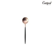 葡萄牙Cutipol GOA系列黑玫瑰金17.9cm點心匙