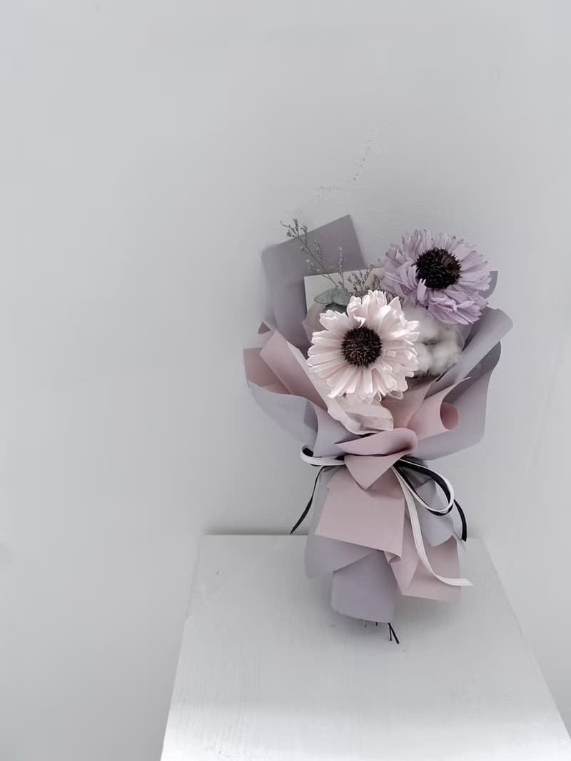 Flora Flower乾燥花束-太陽花的祝福(S)