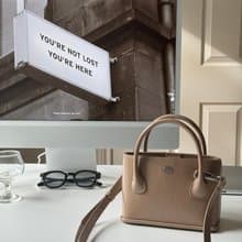 韓國 The Ally | Rudy Bag | 米色 |斜背包