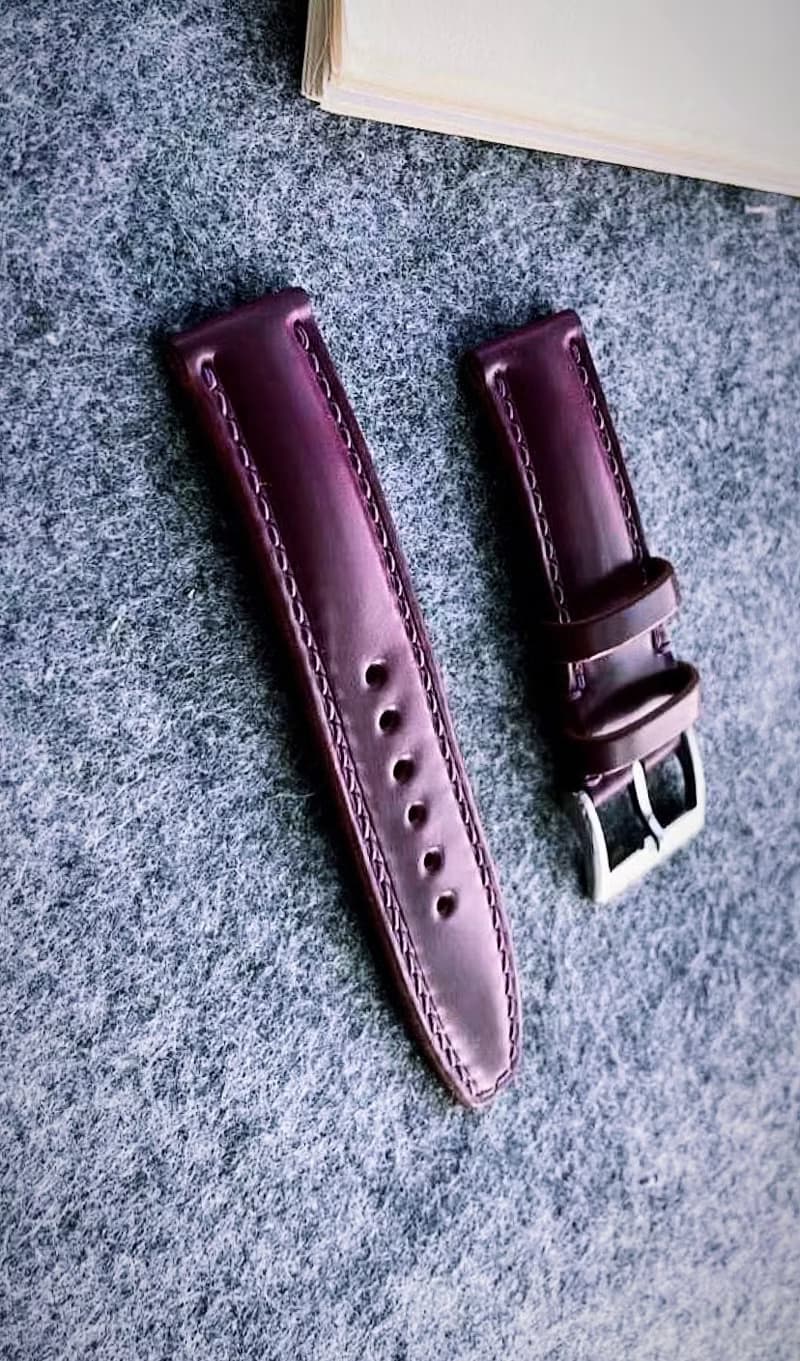 【梁絮皮藝】真皮 皮革錶帶/牛皮/馬臀皮/原創設計/Apple Watch