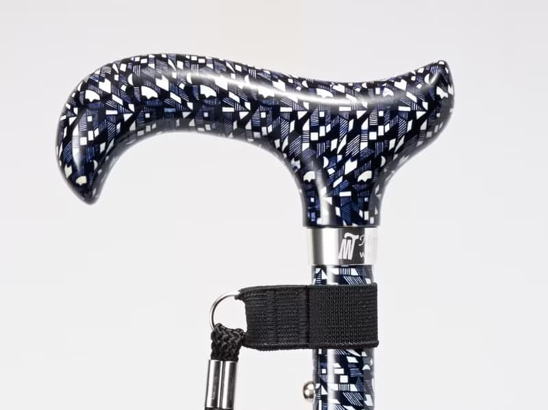 【聖誕禮盒】繽紛生活折疊手杖-前衛幾何 登山杖 時尚拐杖 長輩禮