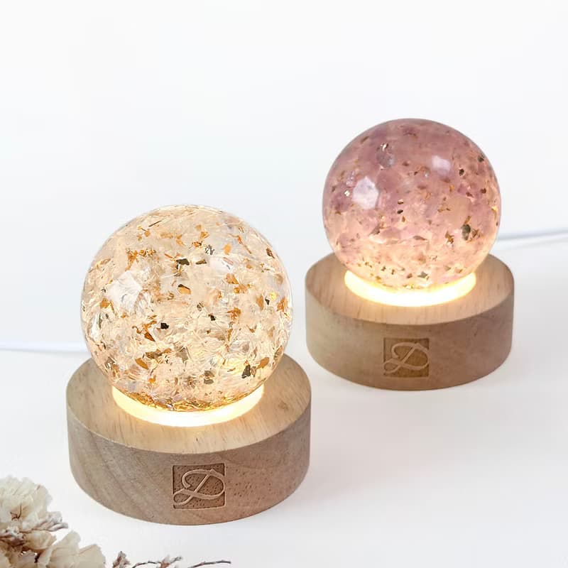 M號水晶球燈座 | 2款水晶 | 聖誕禮物 交換禮物 生日禮物