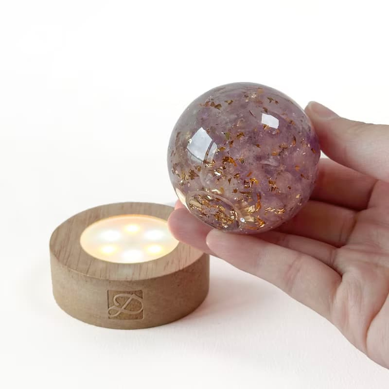 M號水晶球燈座 | 2款水晶 | 聖誕禮物 交換禮物 生日禮物