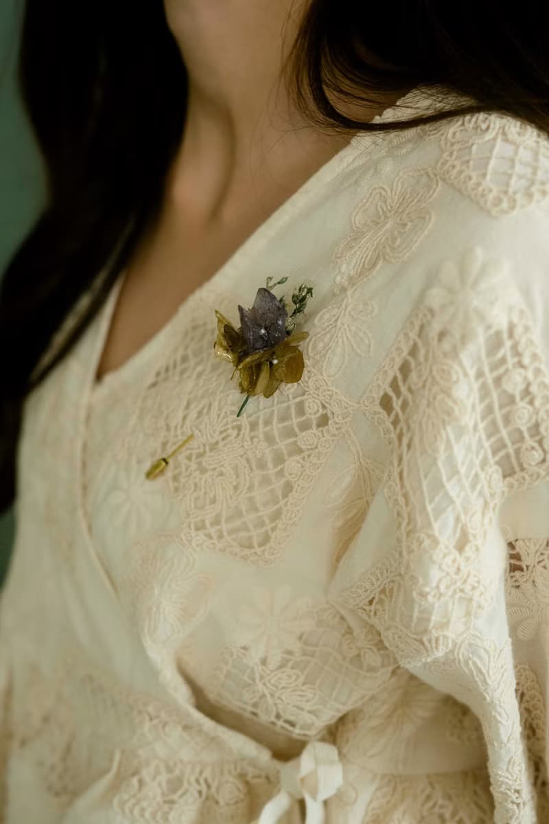 乾燥花落秋別針 Paulina Pin