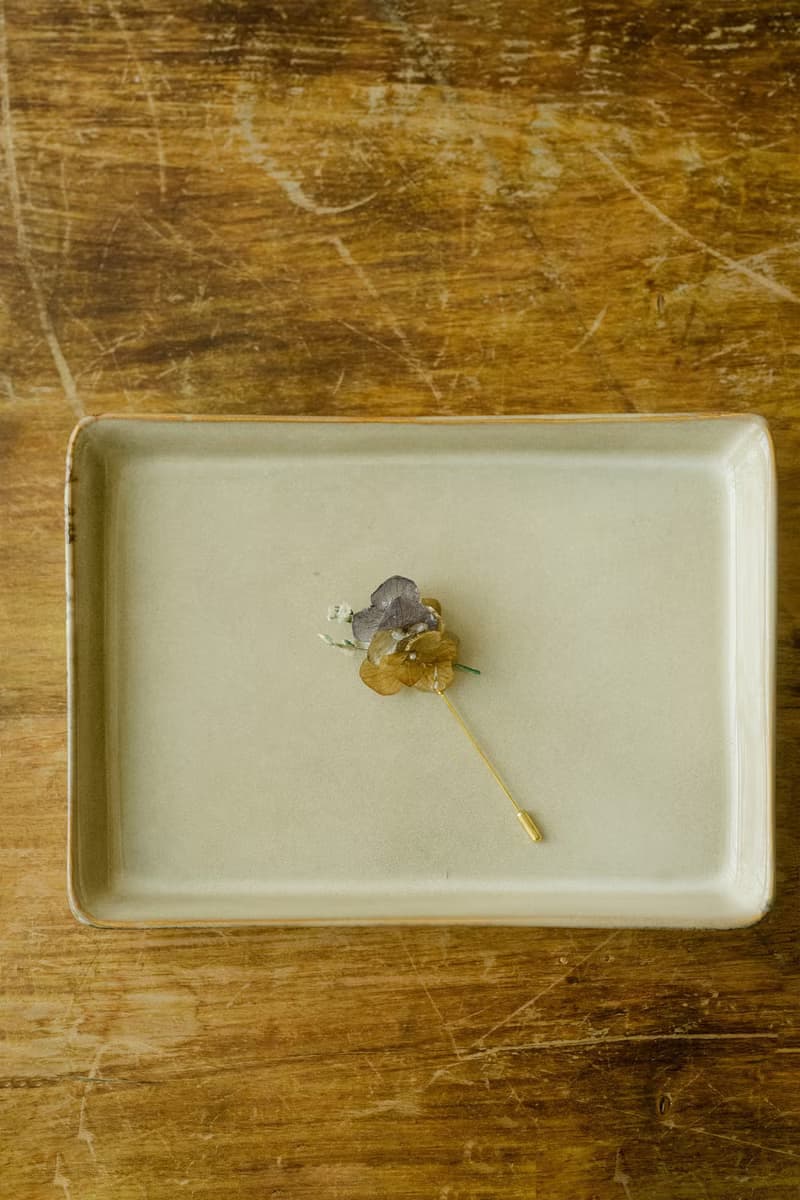 乾燥花落秋別針 Paulina Pin