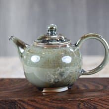 【送禮好物】柴燒天目釉 手拉坯茶壺 名家葉敏祥手工作品
