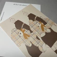 teddies 明信片