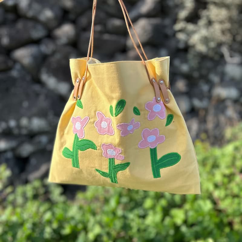 Bucket-bag _ florals for spring