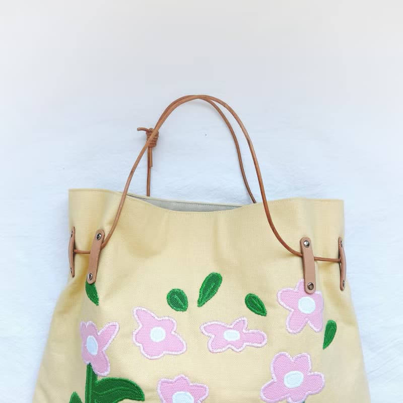 Bucket-bag _ florals for spring