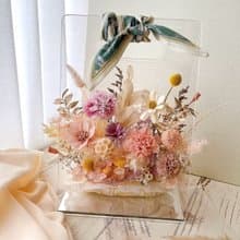 光之澄禮 壓克力手提花盒