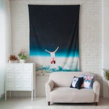 Falling With A Hidden Smile-壁幔 Wall Tapestry-家飾掛布 禮物